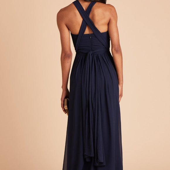 GRACE CONVERTIBLE DRESS - NAVY - Picture 8 of 10